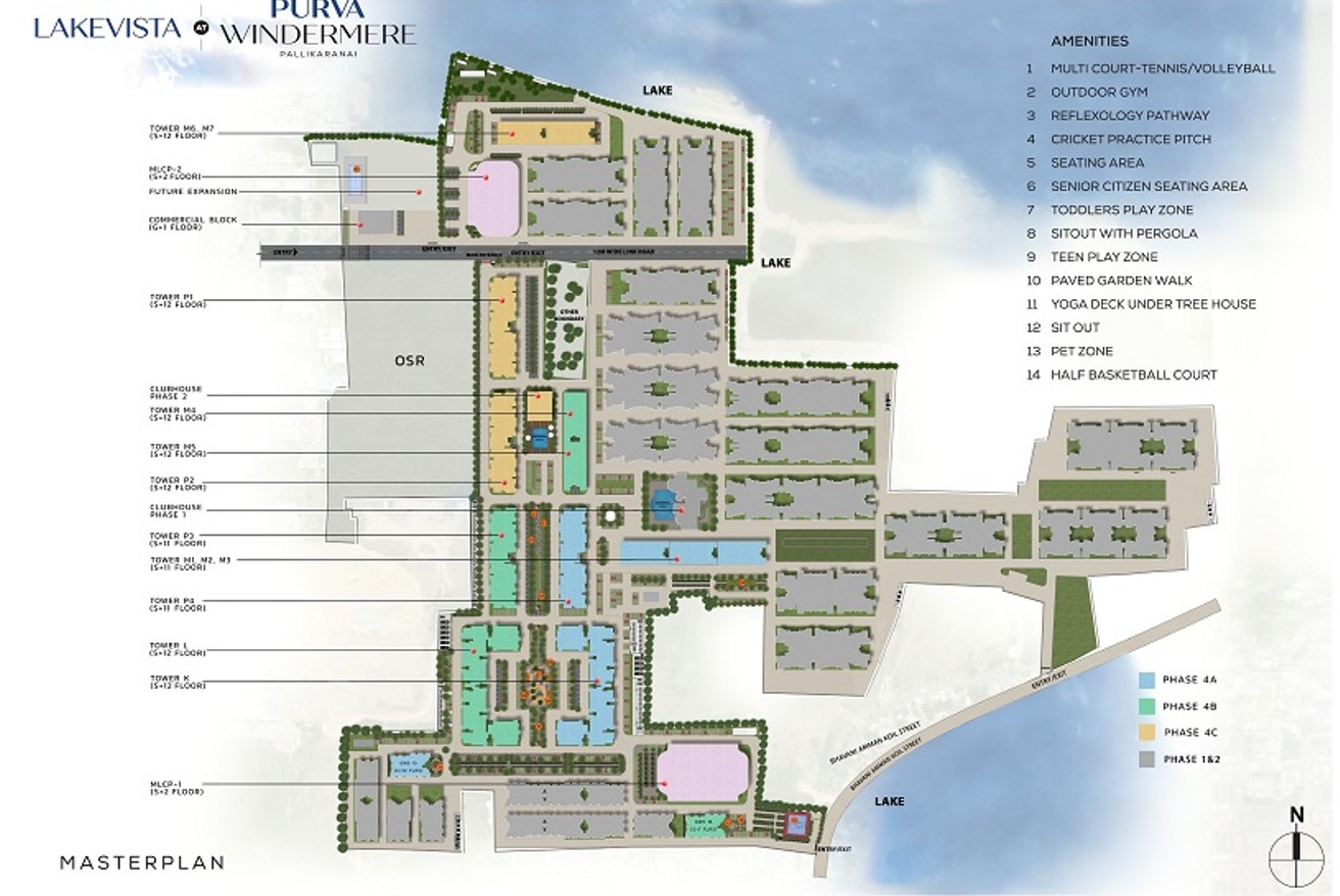 Lakevista at Purva Windermere Bhavani Amman Kovil Street, Chennai